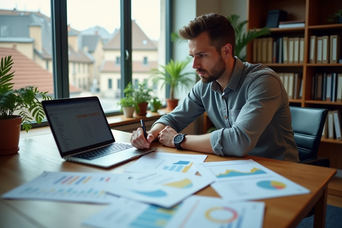 Chef de projet consultant des rapports du baromètre économique pour identifier les meilleurs territoires où entreprendre en France