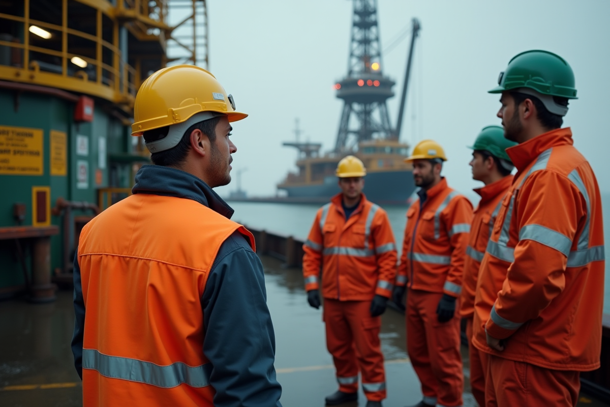 plateforme pétrolière