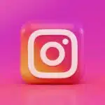 pink and white square illustration